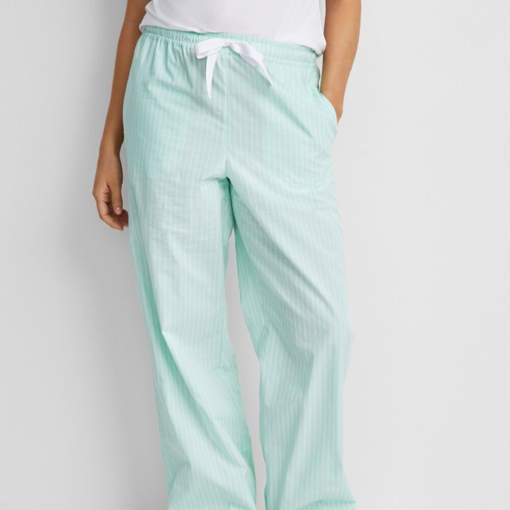 #1203 State of Day Women's Printed Poplin Pajama Pants